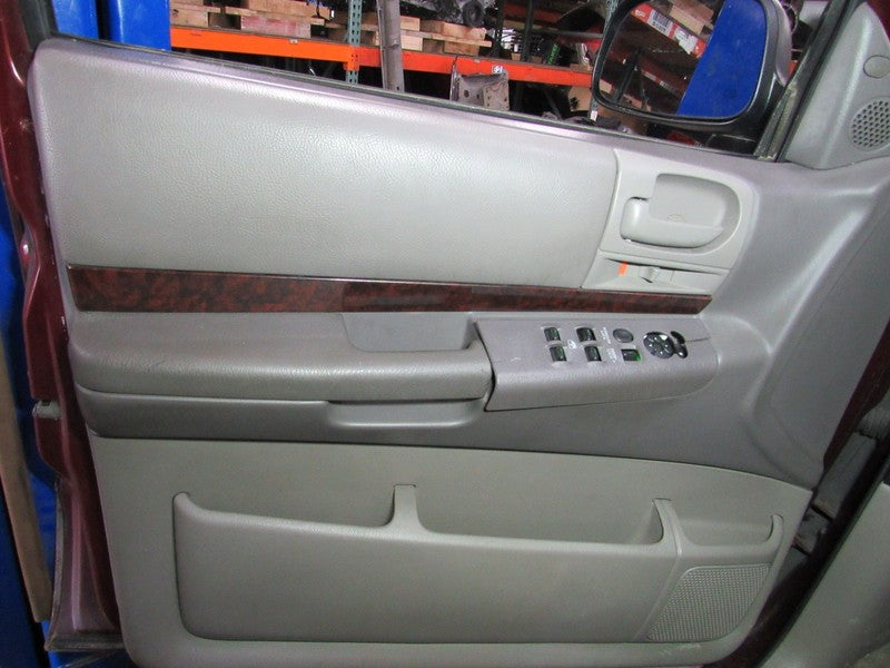 01-02 Dodge Durango Left LH Driver Side Front Door Trim Panel Taupe