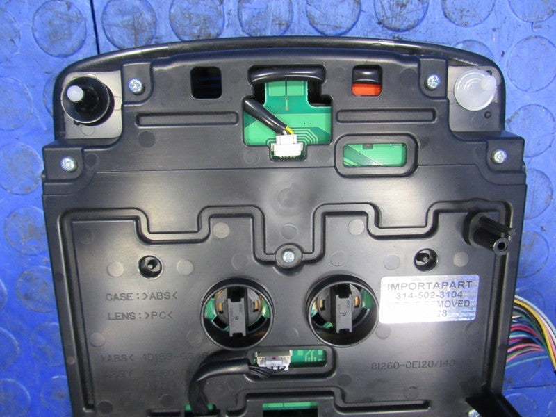 12-15 Lexus RX350 RX450h Overhead Console Dome Map Light Homelink Blac