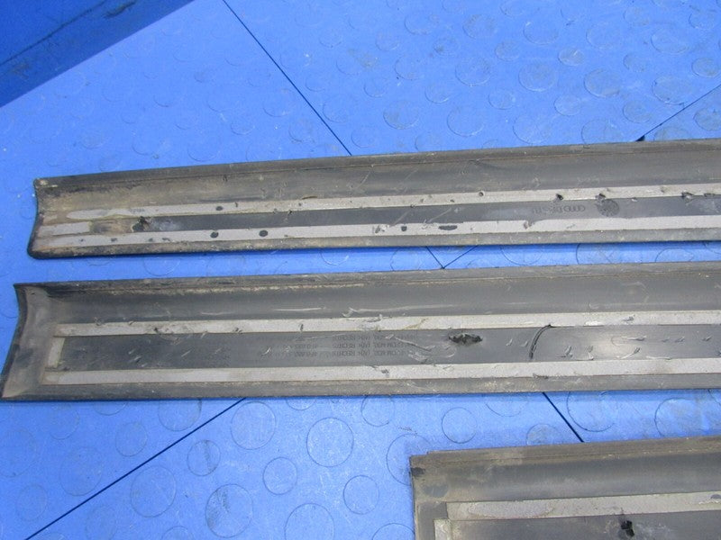 05-11 Audi S6 Door Sill Cover Protector Plate Lower Trim Plaque Set of