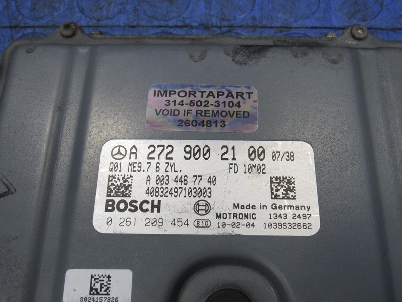10 C350 E350 GLK350 ECU ECM PCM Engine Computer UNLOCKED 272 900 21 00