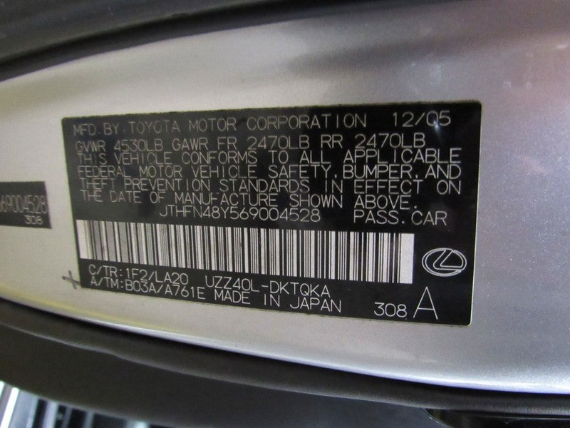 06 Lexus SC430 ABS Traction Skid Control Module P/N 89540-24190