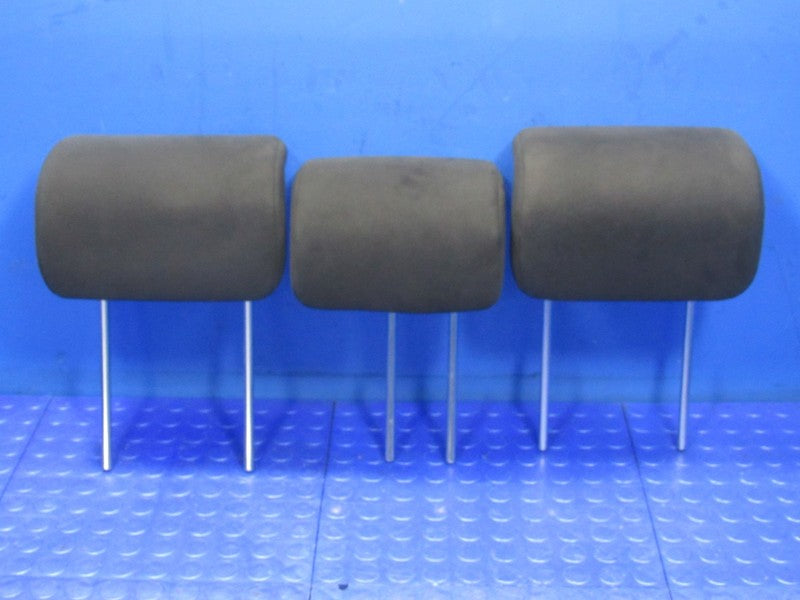09-13 Honda Fit Rear Seat Headrests Head Rest SET of Three Black OEM 2
