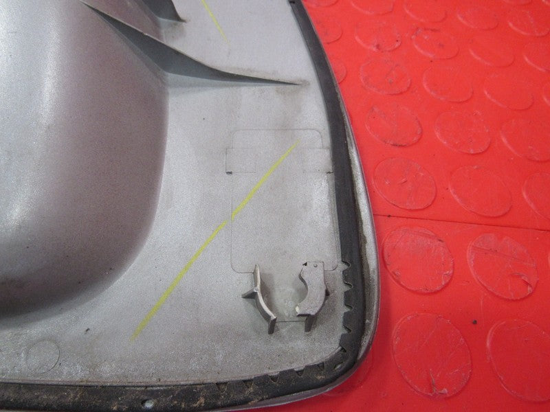 01-07 Toyota Sequoia Rear Hatch Lift Gate License Plate Trim Silver Me