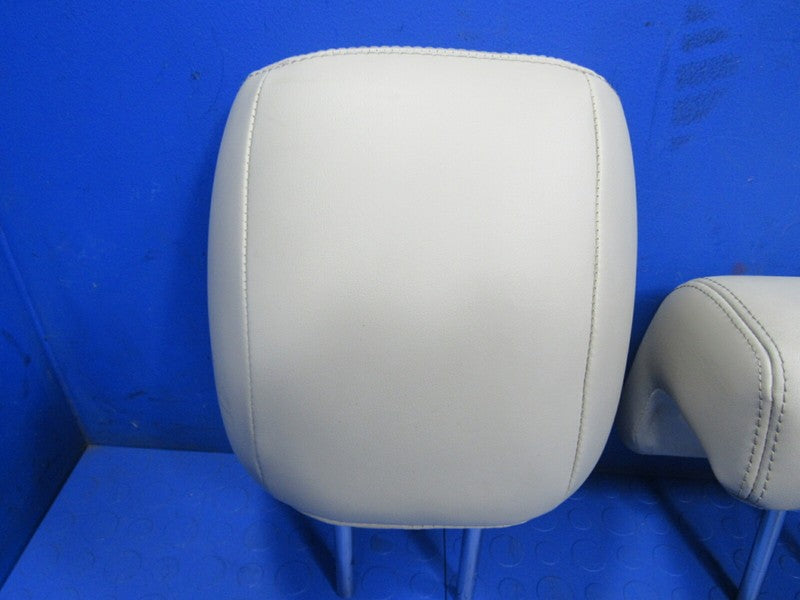 13-16 Nissan Pathfinder Rear 2nd Row Headrests Head Rests Set Tan Leat