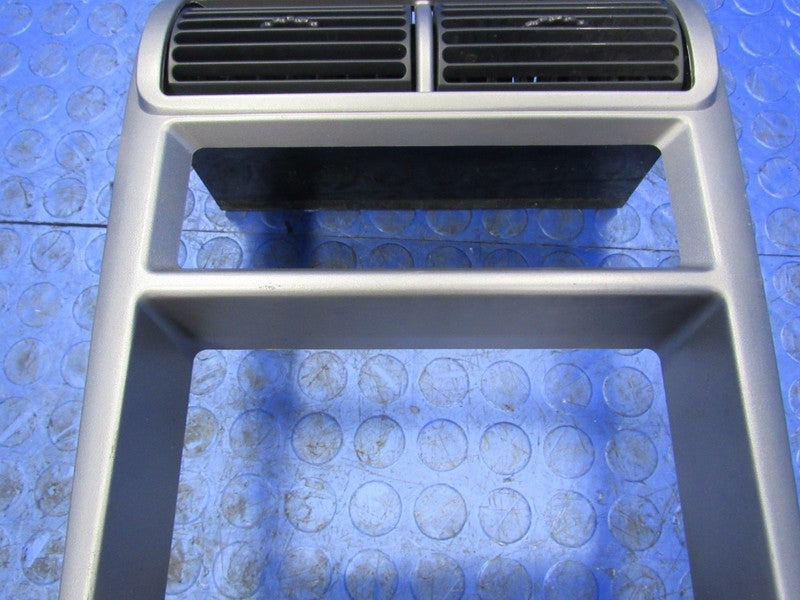 01-04 Ford Mustang SN95 IUP Silver Console Shift Boot Trim Radio Bezel