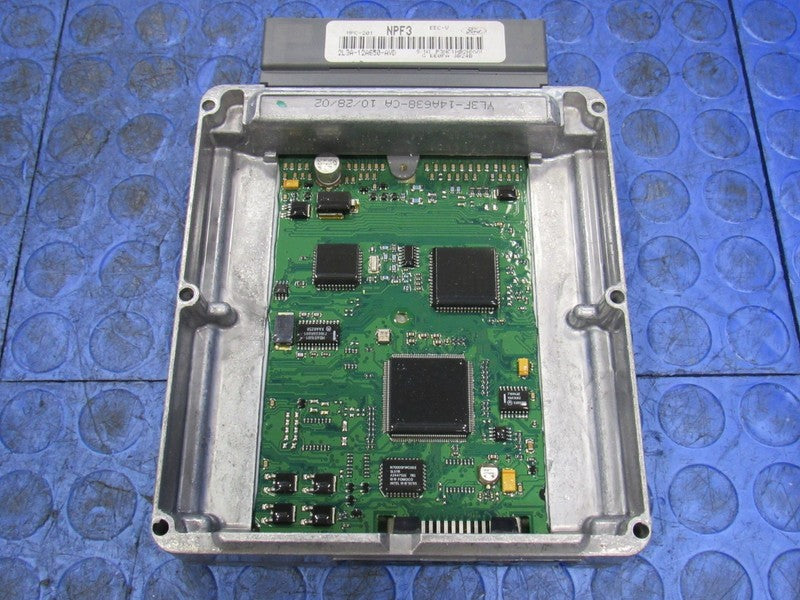 02 Ford F150 5.4L V8 ECU ECM PCM Engine Computer NPF3 2L3A-12A650-AVD 