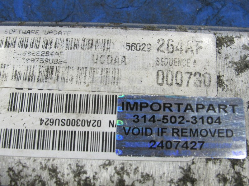 PROGRAMMED PLUG & PLAY 05 Dodge Ram 1500 5.7L AT ECM 264 56029264AF PR