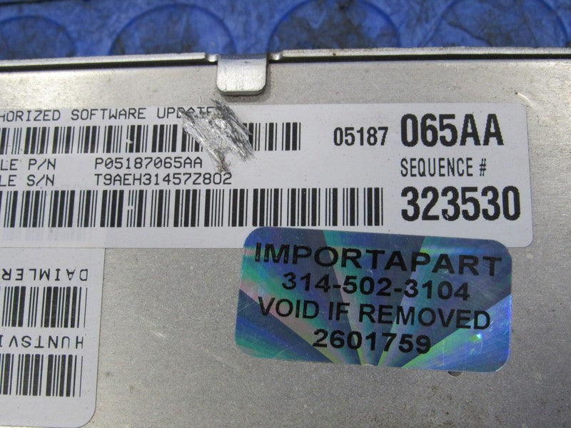 PLUG & PLAY 06 Charger Magnum 300 3.5L Engine Computer ECU 05187065 PR