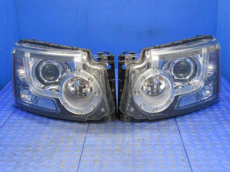 10-13 Land Rover LR4 Left & Right Xenon HID Headlight Head Light Lamp 
