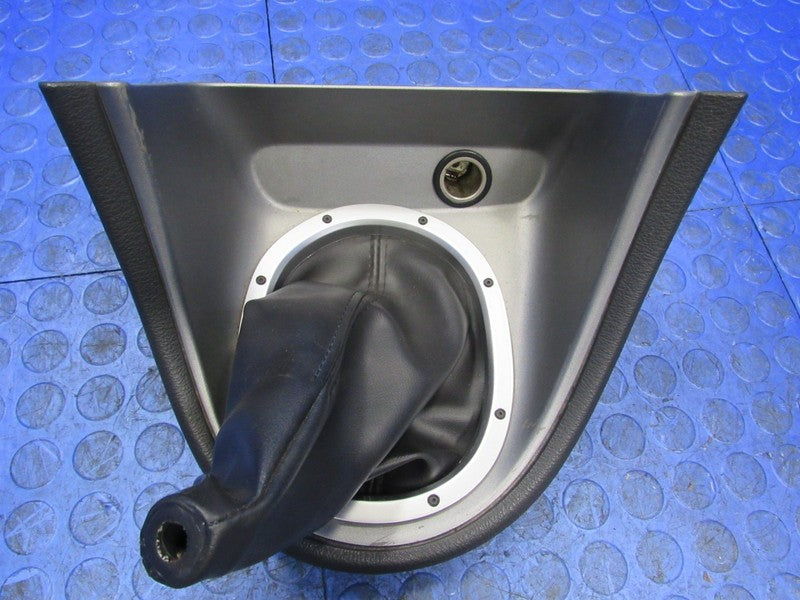 01-04 Ford Mustang SN95 IUP Silver Console Shift Boot Trim Radio Bezel