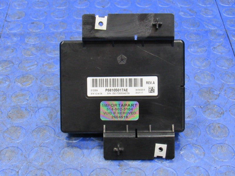 13 Dodge Ram Truck Climate Heater Temperature Control Module 68105017A