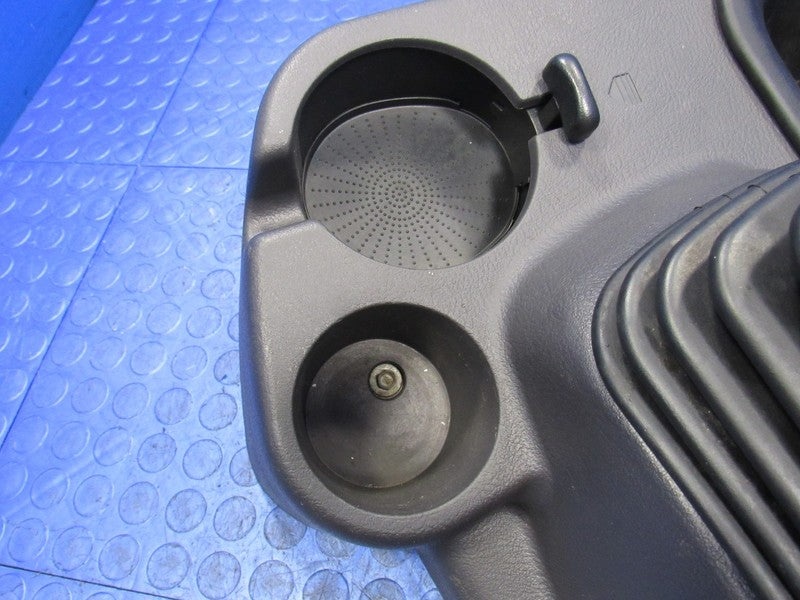 98-01 Dodge Ram Manual 4WD Floor Shifter Console Boot Cubby Cup Holder