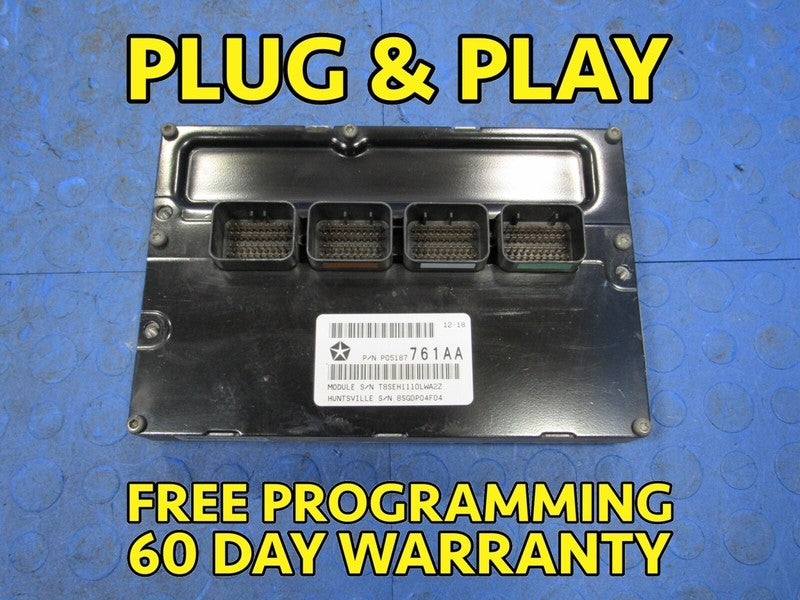 10 Chrysler PT Cruiser AT ECU ECM PCM Engine Computer 68069973AA 973 P