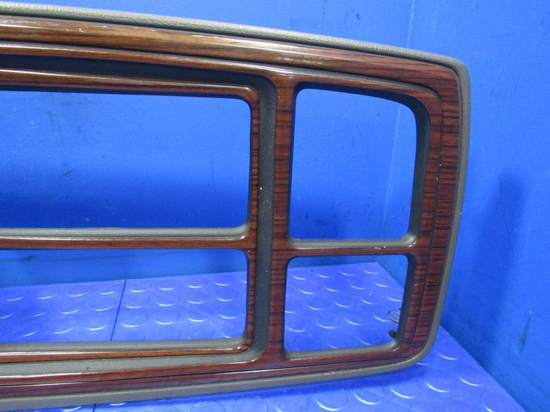 02 Cadillac Escalade Instrument Cluster Dash Radio Bezel Wood Grain 42