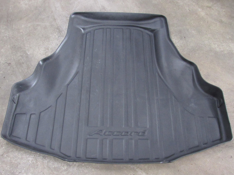 08-12 Honda Accord Sedan Accessory Trunk Tray Black Rubber Cargo Liner