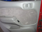 01-04 Tacoma Crew Cab Left LH Driver Side Rear Door Trim Panel Gray FK