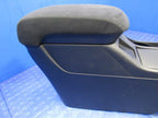 08-17 Mitsubishi Lancer Center Floor Console Suede Armrest Storage Bla
