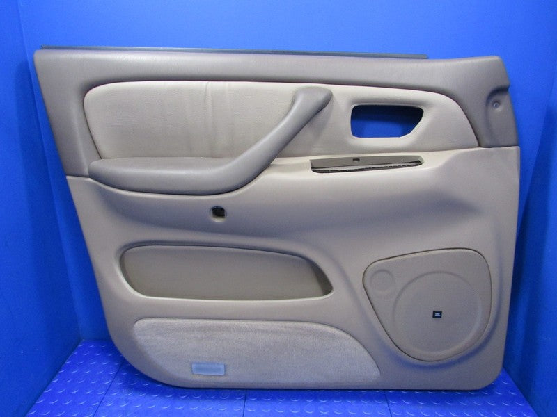 01-04 Toyota Sequoia Limited Front Left Driver Interior Door Trim Pane