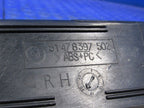 99-02 BMW Z3 M Coupe Door Sill Trim Cover Pair OEM Left Right Black 22