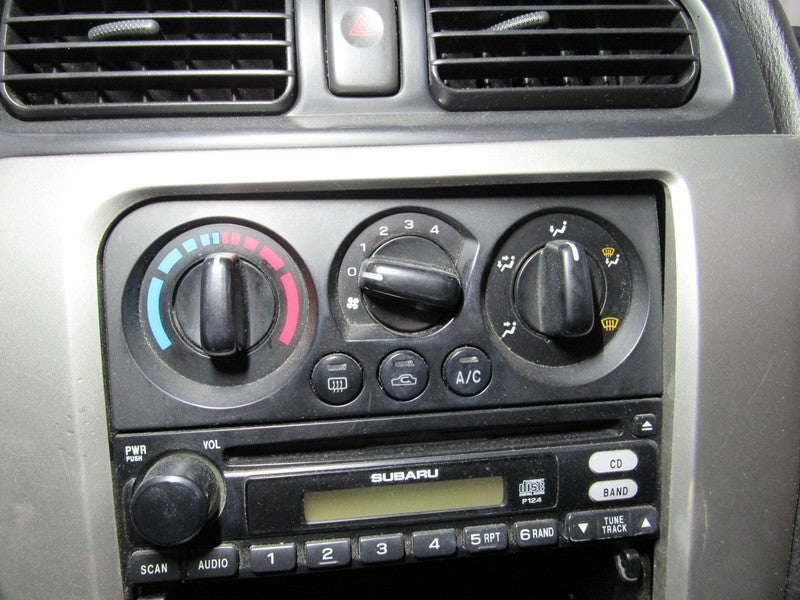 03 Subaru Baja Legacy Manual AC Heater Climate Control Panel