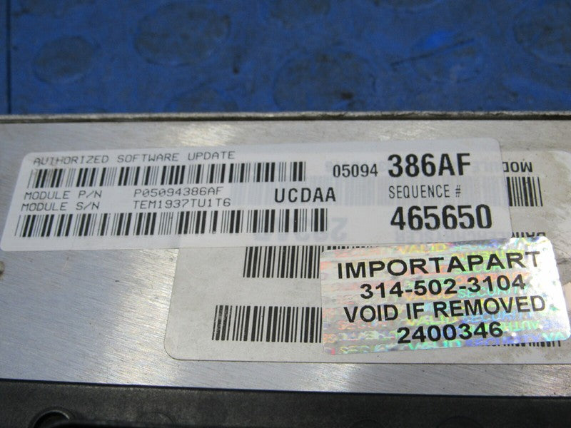 PLUG & PLAY 08 Dodge Ram Truck Hemi 5.7L Engine Computer ECU 05094386 