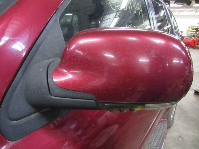 06-07 Envoy Denali Left LH Driver Side Power Door Mirror Red Jewel 80