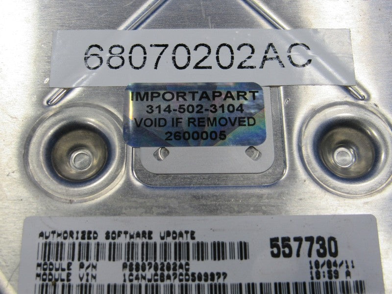 PLUG & PLAY 12 Compass Patriot 2.0 MT Engine Computer ECU 68070202 PRO
