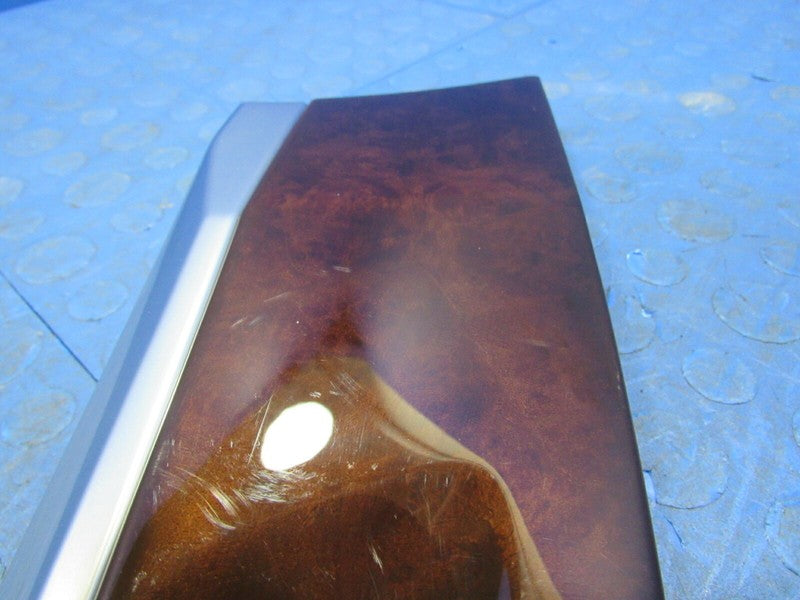 10-16 Porsche Panamera Front Right Inner Door Panel Finish Trim Dark W