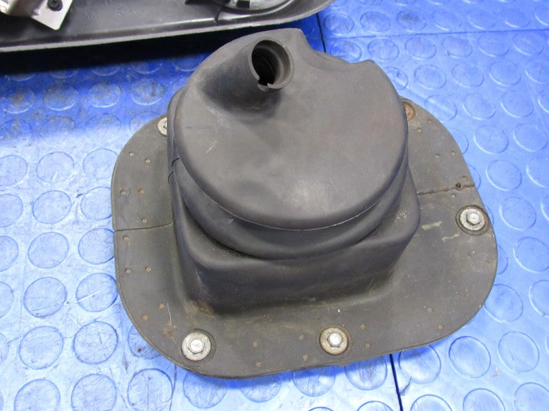 98-01 Dodge Ram Manual 2WD Floor Shifter Boot Console Bezel Cupholder 