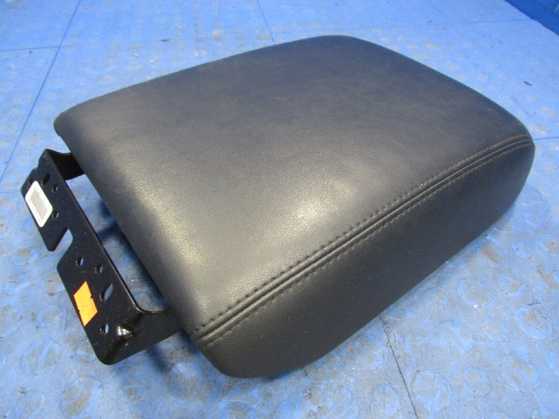 13-17 Infiniti JX35 QX60 Center Console Lid Armrest Arm Rest Black Lea