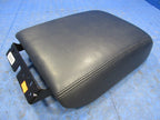 13-17 Infiniti JX35 QX60 Center Console Lid Armrest Arm Rest Black Lea