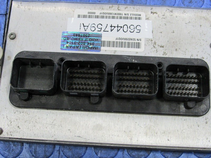 PLUG & PLAY 06 Grand Cherokee 3.7L Engine Computer ECU 56044759 PROG 7