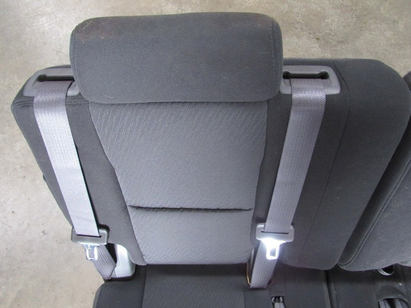 07-14 Chevrolet Tahoe Suburban GMC Yukon Black Cloth Third 3rd Row Sea