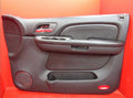 07-09 Cadillac Escalade Front Right Passenger Interior Door Panel Blac