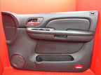 07-09 Cadillac Escalade Front Right Passenger Interior Door Panel Blac