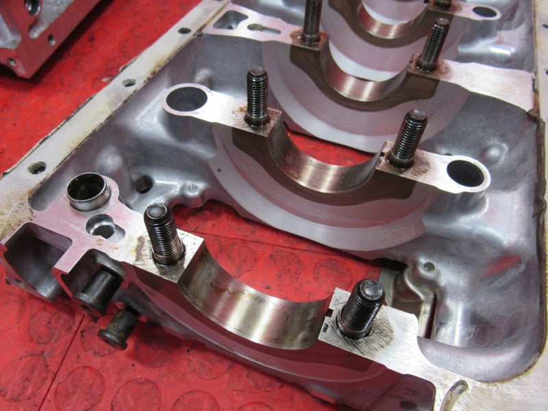 04-06 Acura TSX K24A2 RAA 87mm Cylinder Engine Block Bare Main Caps Gi