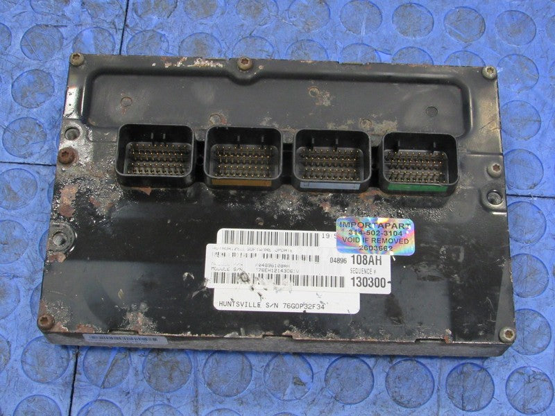 PROGRAMMED PLUG & PLAY 04 Sebring Stratus 2.7L AT ECM 04896108AH 108 P