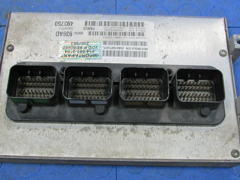 06 Jeep Liberty KJ 3.7L AT ECU ECM PCM Engine Computer 05094939AD 939 