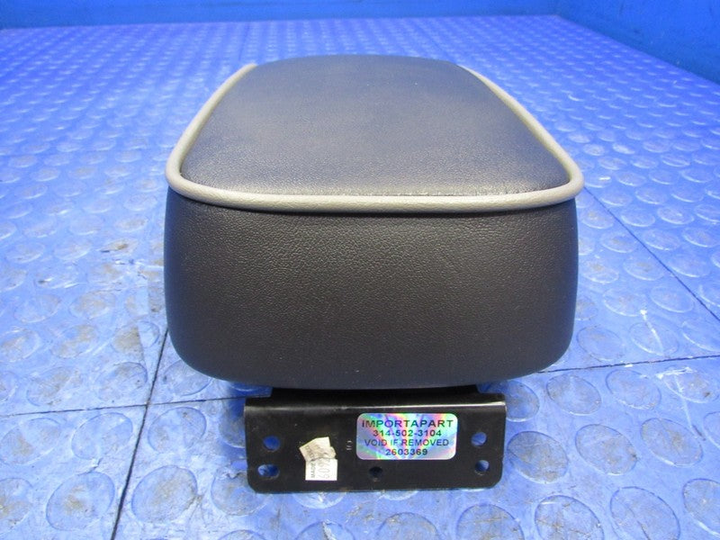 06-10 Hummer H3 H3T Leather Center Console Armrest Top Lid Ebony Black