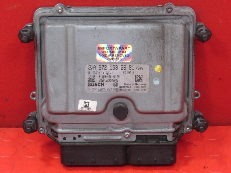 07-09 Mercedes ML350 R350 ECU ECM PCM Engine Computer UNLOCKED 272 153