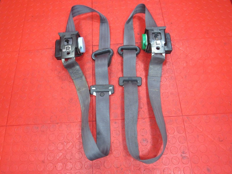 97-02 Jeep Wrangler TJ Rear Outer Seat Belts Retractors Buckles OEM Gr