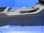 08-17 Mitsubishi Lancer Center Floor Console Suede Armrest Storage Bla