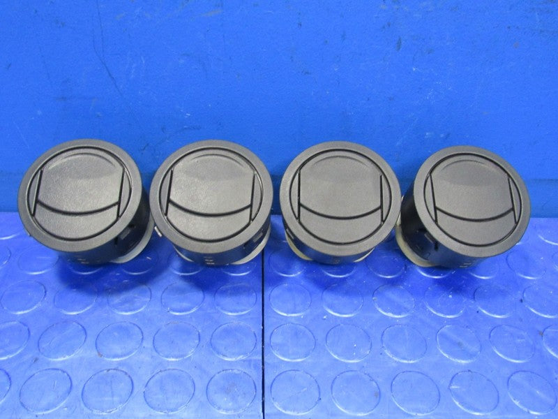 06-10 Jeep Commander AC Heater Air Vent Set of 4 Black NA NB Miata Ret