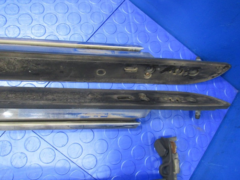 02-13 Cadillac Escalade EXT Roof Luggage Rack Rails Chrome W/ Cross Ba