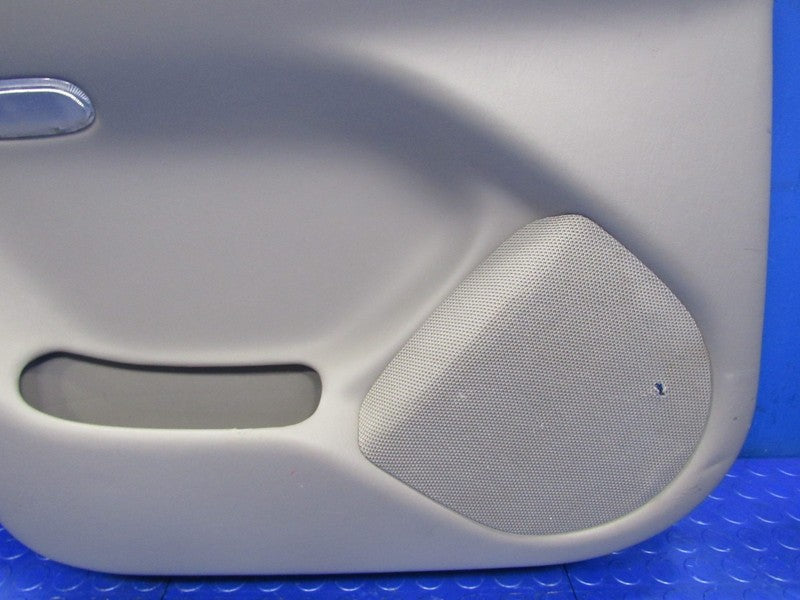 04-07 Lexus LX470 UZJ100 Rear Left LH Driver Door Panel Grey Leather 2
