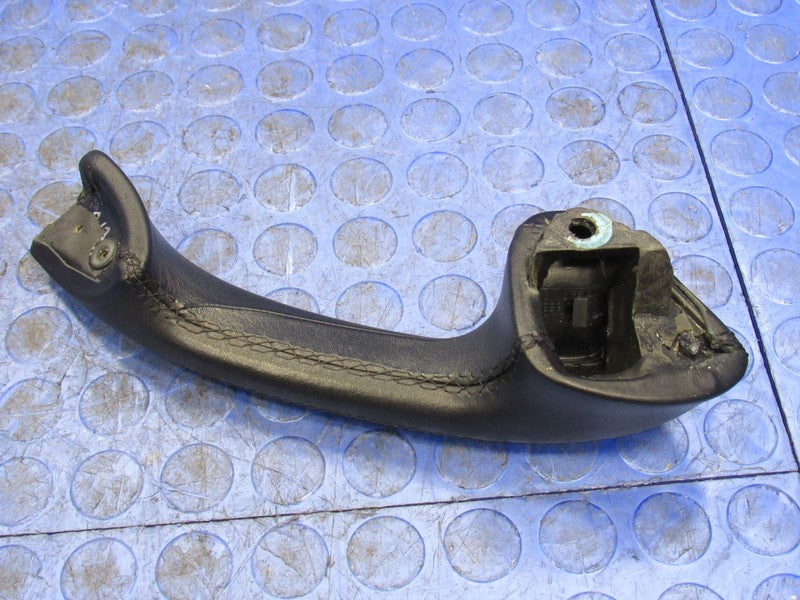 96-02 BMW Z3 Right Passenger Interior Door Grab Handle Pull Leather Bl
