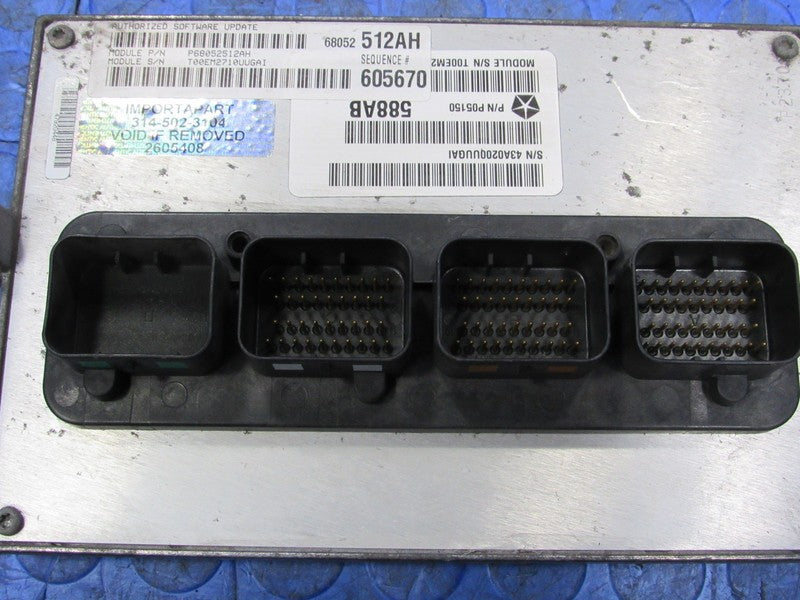 PLUG & PLAY 11 Grand Cherokee WK 3.6L AWD ECU Engine Computer 68052512
