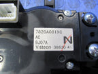 10-12 Mitsubishi Lancer Climate Control Heater Radio Surround Black Be