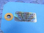 97-00 Chevrolet Corvette C5 RH Passenger Right Seat Belt Retractor Bla