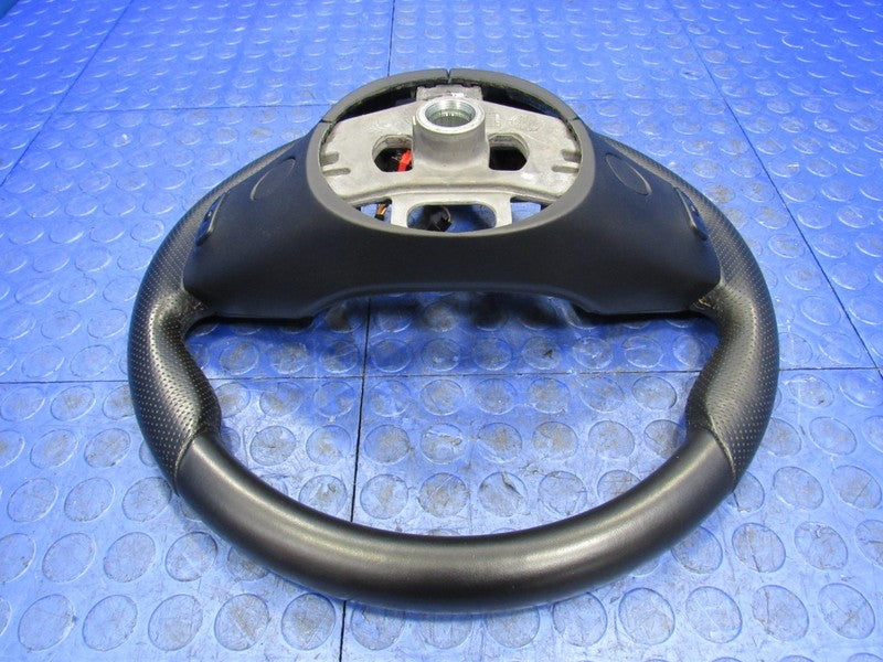 18-21 Maserati Ghibli Perforated Leather Steering Wheel W/ Switches Bl